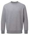 AM020 Organic Sweatshirt Grey Marl colour image