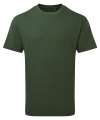 AM15 Unisex Organic Heavyweight T Shirt Forest Green colour image