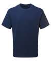 AM15 Unisex Organic Heavyweight T Shirt Navy colour image