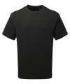 AM15 Unisex Organic Heavyweight T Shirt Black colour image