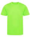 JC201B Kids Cool Recycled T Shirt Electric Green colour image