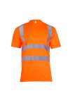 UC810 Hi Vis Short Sleeve T Shirt Orange colour image