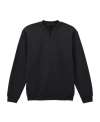 GD612 SF008 SoftStyle® Midweight Fleece 1/4 Zip Sweatshirt Black colour image