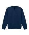 GD612 SF008 SoftStyle® Midweight Fleece 1/4 Zip Sweatshirt Navy colour image