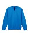 GD612 SF008 SoftStyle® Midweight Fleece 1/4 Zip Sweatshirt Royal colour image