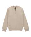 GD612 SF008 SoftStyle® Midweight Fleece 1/4 Zip Sweatshirt Sand colour image