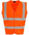 RX700B High Visibility Kids Waistcoat high vis orange colour image