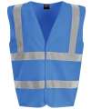 RX700B High Visibility Kids Waistcoat Royal Blue colour image