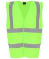 RX700B High Visibility Kids Waistcoat Lime colour image