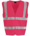 RX700B High Visibility Kids Waistcoat Fluorescent Pink colour image