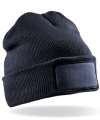 RC934 Recycled ThinsulateTM printers beanie Navy colour image