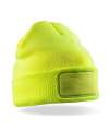 RC934 Recycled ThinsulateTM printers beanie Fluorescent Yellow colour image