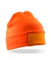 RC934 Recycled ThinsulateTM printers beanie Fluorescent Orange colour image
