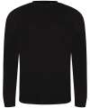 JT002 Long Sleeve Tri Blend T Shirt solid black colour image