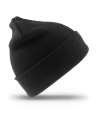 RC29J RC029B Kids Woolly Ski Hat Black colour image