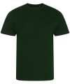 EA01J Kids Cascade organic tee Bottle Green colour image