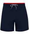 AQ053 Swim shorts Navy / Red colour image