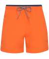 AQ053 Swim shorts Orange / Navy colour image