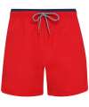 AQ053 Swim shorts Red / Navy colour image