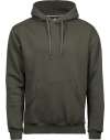 T5430 Men's Hooded Sweatshirt Deep Green colour image