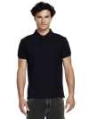 EP40 earth positive piqué polo shirt Black colour image