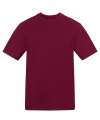 AT002 UNISEX 180 T Burgundy colour image