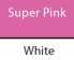 RC089 (RC089X) 1/2 Mesh Truckers Cap Super Pink / White colour image