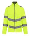 RG558 High Visibility Pro Contract Thor Fleece Jacket Yellow colour image