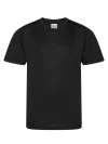 JC020B AWDis Kids Cool Smooth T-Shirt Jet Black colour image
