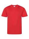 JC020B AWDis Kids Cool Smooth T-Shirt Red colour image