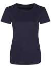 JC025 AWDis Ladies Cool Smooth T-Shirt French Navy colour image