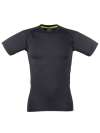 TL515 Tombo Slim Fit T-Shirt Black colour image