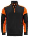 PP2262069 Half Zip Sweatshirt Black / Orange colour image