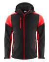 PP2261065 Mens Softshell Black / Red colour image