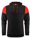 PP2262070 Hoodie Black / Red colour image