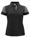 PP2265025 Ladies Polo Shirt Black / Anthracite colour image