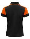 PP2265025 Ladies Polo Shirt Black / Orange colour image