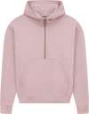 EP314 Women's Half Zip Hoodie sueded miami pink colour image