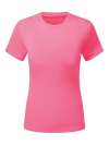TR504 Women’s TriDri® Ion-Charge recycled textured tee Lightening Pink colour image