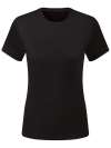 TR504 Women’s TriDri® Ion-Charge recycled textured tee Black colour image