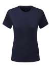 TR504 Women’s TriDri® Ion-Charge recycled textured tee French Navy colour image