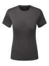 TR504 Women’s TriDri® Ion-Charge recycled textured tee Charcoal colour image