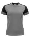 PP2264031 Ladies Tshirt Anthracite / Black colour image