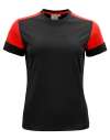 PP2264031 Ladies Tshirt Black / Red colour image
