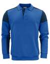 PP2262060 Long Sleeve Polo Sweatshirt Cobolt / Navy colour image