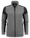 PP2262062 Ladies Full Zip Sweat Anthracite / Black colour image