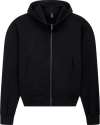 EP306 Bomber jacket Hoodie Black colour image