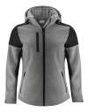 PP2261066 Ladies Softshell Anthracite / Black colour image