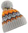 BB528 (B528) BC528 Retro Ski Beanie GLACIER GREY colour image