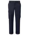 PR565 Unisex Stretchchecker Work Cargo Trousers Navy colour image